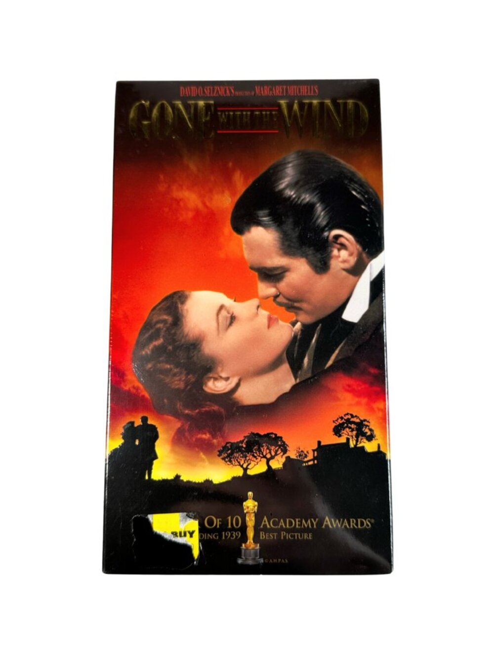 Gone With the Wind (VHS, 1998, Remastered, 2-Tape Set) New, Sealed